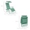 Best Choice Products Folding Zero Gravity Recliner Patio Lounge Chair w/ Canopy Shade, Headrest, Tray